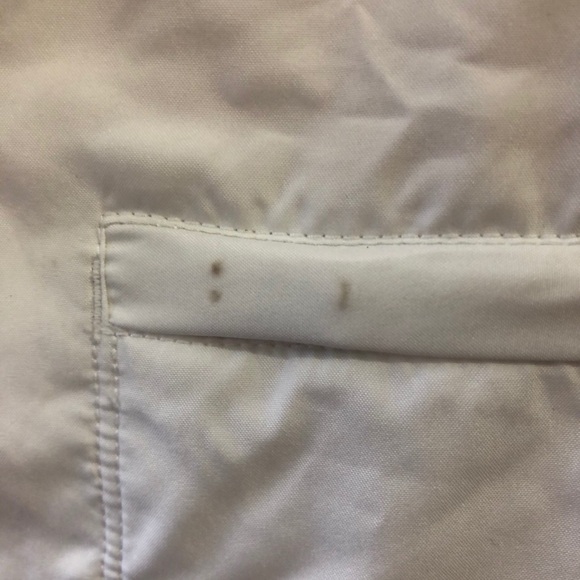 🎄 Champion sport vest jacket  yellow/white SZ S VTG - Picture 13 of 14